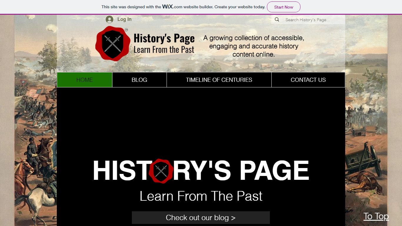 History's Page 'Learn From the Past' | Educational Videos and Articles